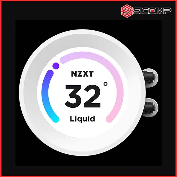 TẢN NHIỆT NƯỚC AIO NZXT KRAKEN ELITE 240 RGB WHITE, Picture 3