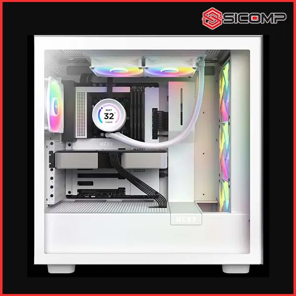 TẢN NHIỆT NƯỚC AIO NZXT KRAKEN ELITE 240 RGB WHITE, Picture 6