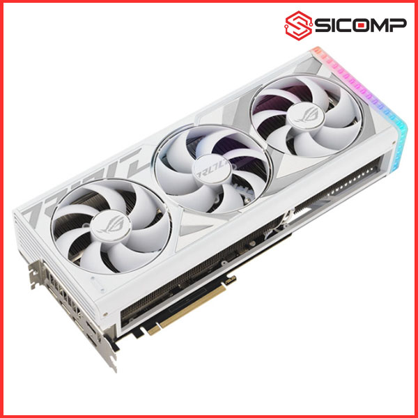 CARD MÀN HÌNH ASUS ROG STRIX RTX 4090 24GB GDDR6X WHITE OC EDITION, Picture 3