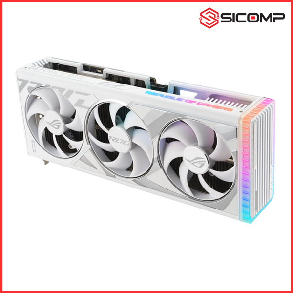 CARD MÀN HÌNH ASUS ROG STRIX RTX 4090 24GB GDDR6X WHITE OC EDITION, Picture 4