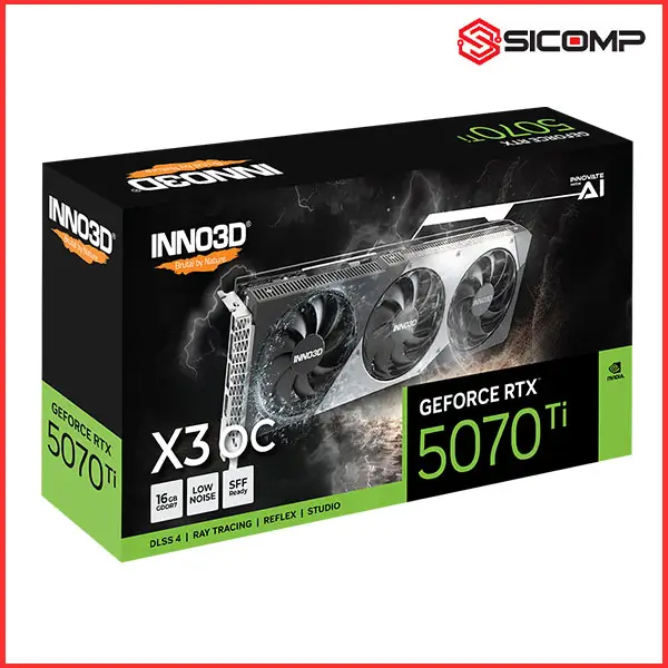 CARD MÀN HÌNH INNO3D GEFORCE RTX 5070 TI X3 OC, Picture 2