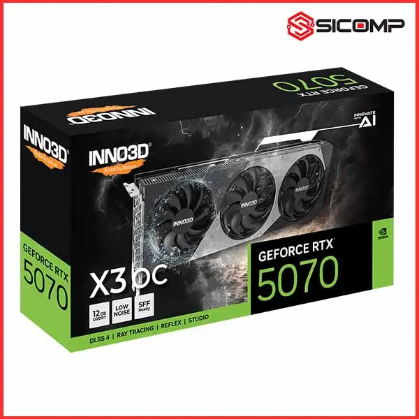 CARD MÀN HÌNH INNO3D GEFORCE RTX 5070 X3 OC, Picture 3