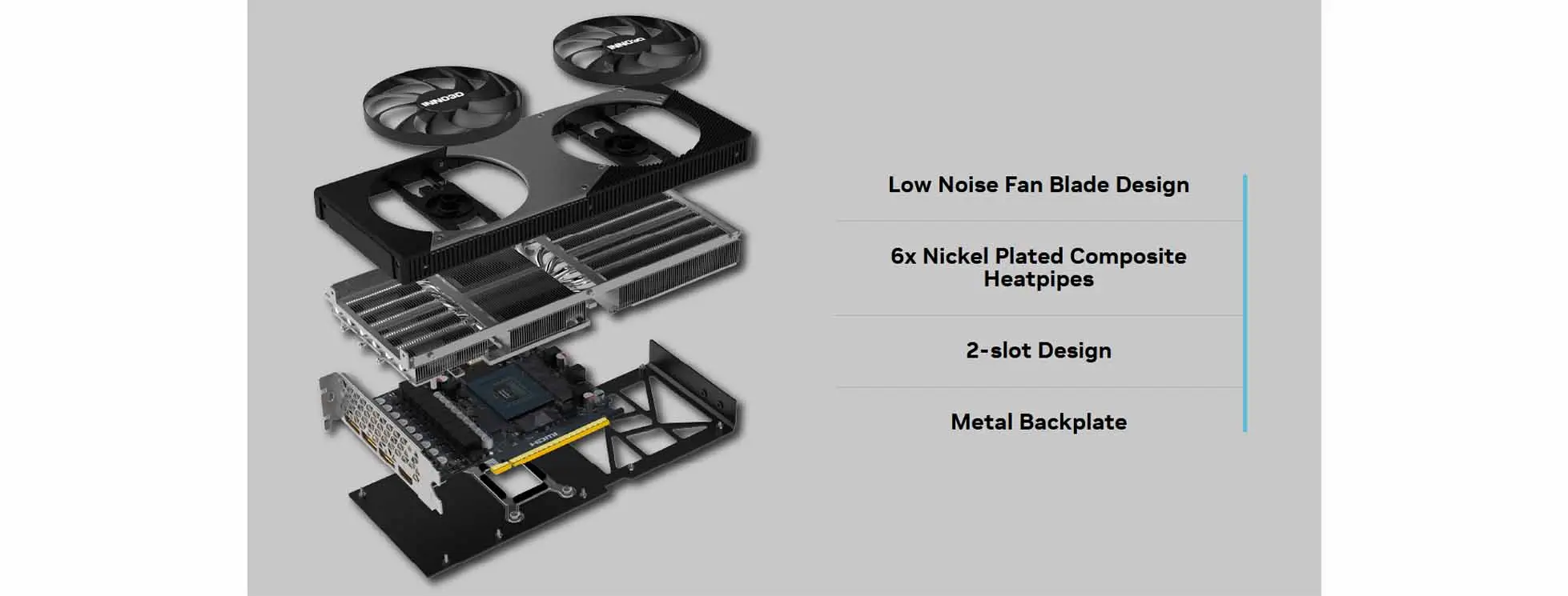 Card màn hình Inno3D GeForce RTX 5070 TWIN X2 OC