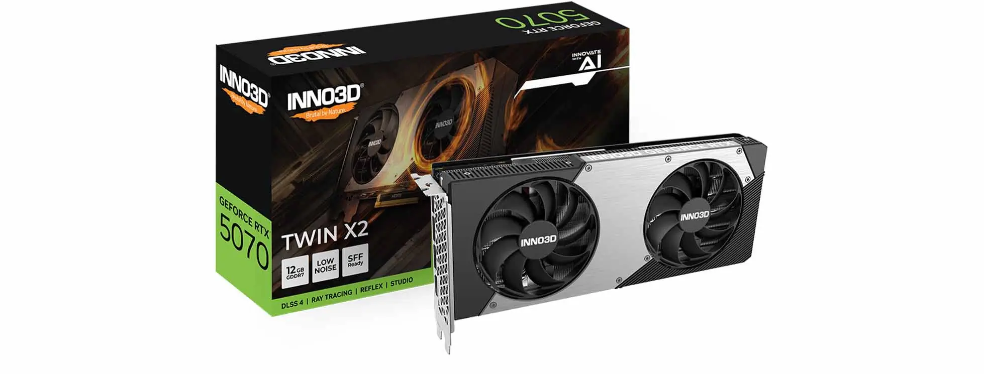 Card màn hình INNO3D GeForce RTX 5070 TWIN X2