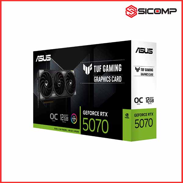 CARD MÀN HÌNH ASUS TUF GAMING GEFORCE RTX 5070 12G OC EDITION , Picture 4