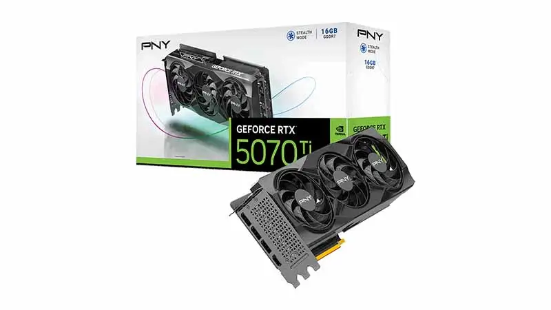  CARD MÀN HÌNH PNY GeForce RTX 5070Ti Triple Fan