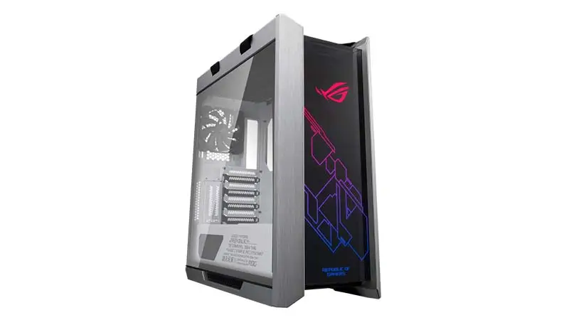 VỎ CASE ASUS ROG STRIX HELIOS GX601 WHITE EDITION (MID TOWER/ Màu Trắng)