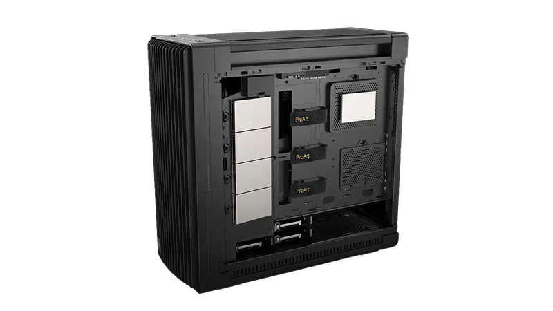 VỎ CASE ASUS PA602 PROART WOOD METAL PWM BLACK (EATX/FULL TOWER/ 3FAN))
