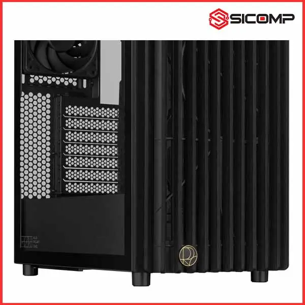 VỎ CASE ASUS PA401 PROART WOOD TG PWM BLACK, Picture 6