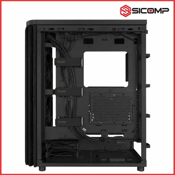 VỎ CASE ASUS PA401 PROART WOOD TG PWM BLACK, Picture 7