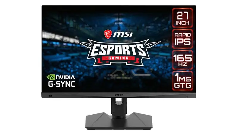 MÀN HÌNH GAMING MSI OPTIX MAG274QRF  (27 INCH - WQHD- IPS - 165HZ - 1MS - PHẲNG)