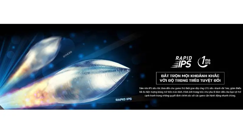 MÀN HÌNH GAMING MSI OPTIX MAG274QRF  (27 INCH - WQHD- IPS - 165HZ - 1MS - PHẲNG)