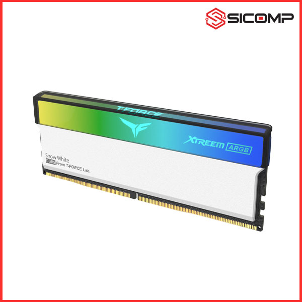 RAM DESKTOP TEAMGROUP T-FORCE XTREEM ARGB 48GB (2x24GB) 8000MHZ DDR5 WHITE, Picture 3