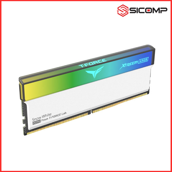 RAM DESKTOP TEAMGROUP T-FORCE XTREEM ARGB 48GB (2x24GB) 8000MHZ DDR5 WHITE, Picture 4
