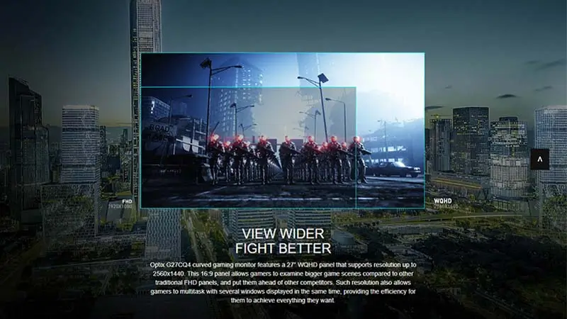 MÀN HÌNH GAMING MSI OPTIX G27CQ4 