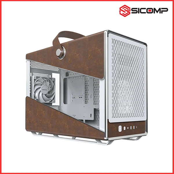 VỎ CASE MONTECH HERITAGE PRO WHITE (M-ATX/MINI TOWER/MÀU TRẮNG), Picture 2