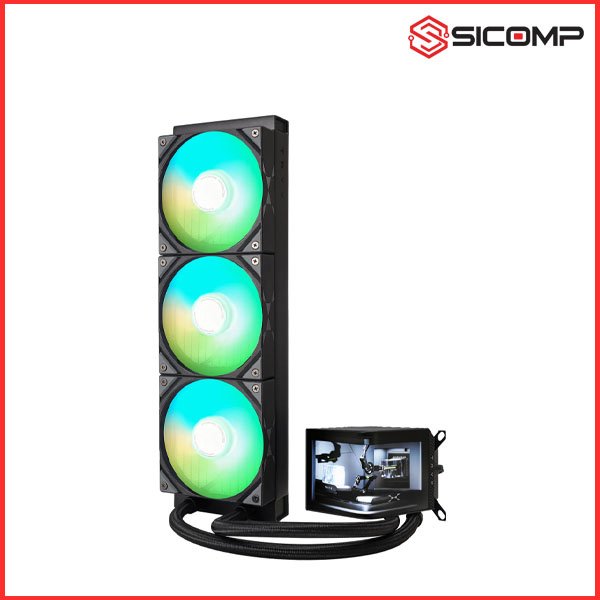 TẢN NHIỆT NƯỚC TRYX PANORAMA ARGB 360 (MÀN AMOLED 6.5 / BƠM ASETEK 8) BLACK - CHÍNH HÃNG, Picture 2