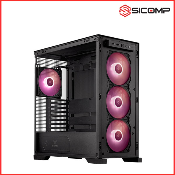 VỎ CASE ASUS TUF GAMING GT302 ARGB BLACK , Picture 3