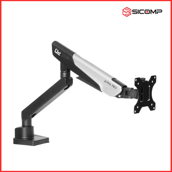 GIÁ TREO MÀN HÌNH MÁY TÍNH HYPERWORK ALPHA PRO GMA02 (ĐEN - XÁM), Picture 2