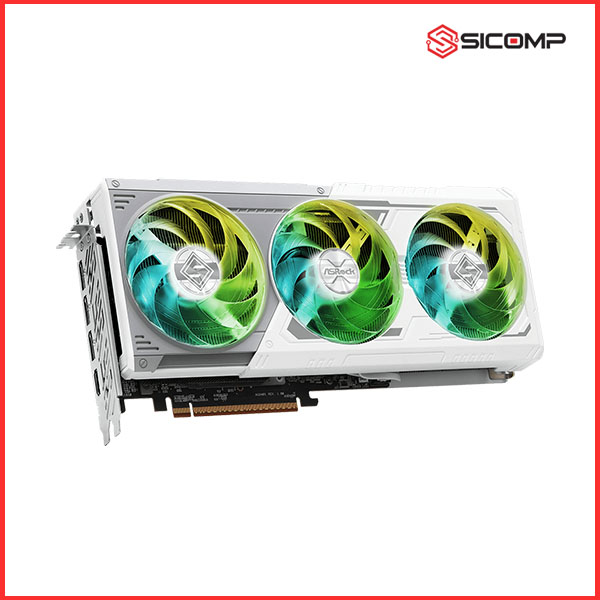 CARD MÀN HÌNH ASROCK AMD RADEON RX 9070 XT STEEL LEGEND 16GB, Picture 4