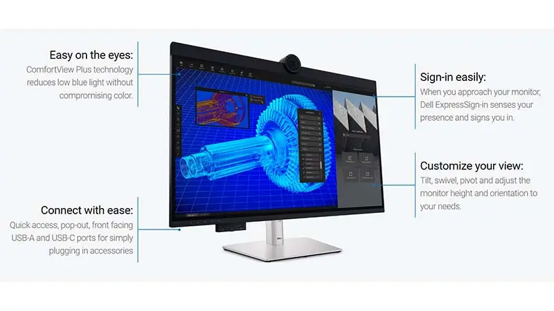 MÀN HÌNH ĐỒ HỌA DELL ULTRASHARP U3224KB