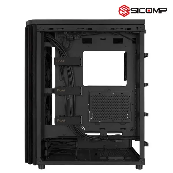 VỎ CASE ASUS PA401 PROART WOOD MTL PWM BLACK, Picture 4