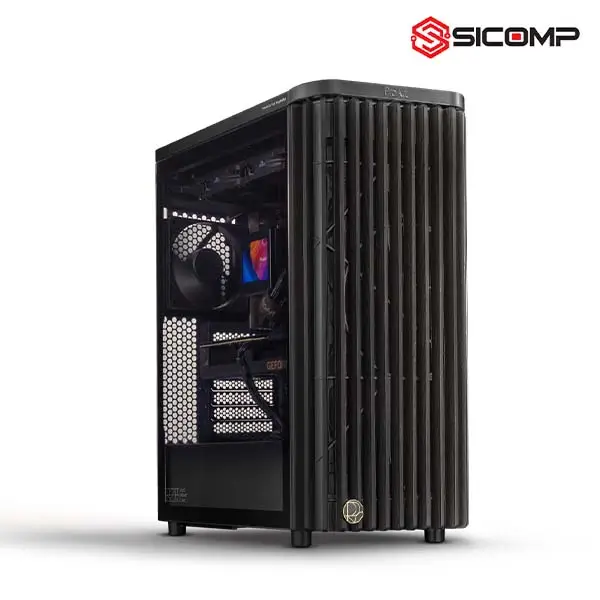 VỎ CASE ASUS PA401 PROART WOOD MTL PWM BLACK, Picture 2