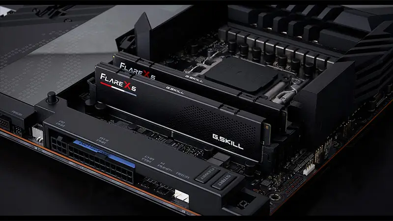 RAM Desktop G.Skill Flare X5 96GB (2x48GB) (F5-5200J4040A48GX2-FX5)