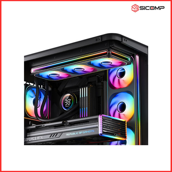 FAN TẢN NHIỆT JONSBO ZB-120B/BR, Picture 4