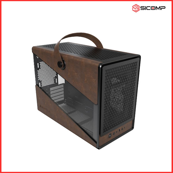 VỎ CASE MONTECH HERITAGE BLACK (M-ATX/MINI TOWER/MÀU ĐEN), Picture 2