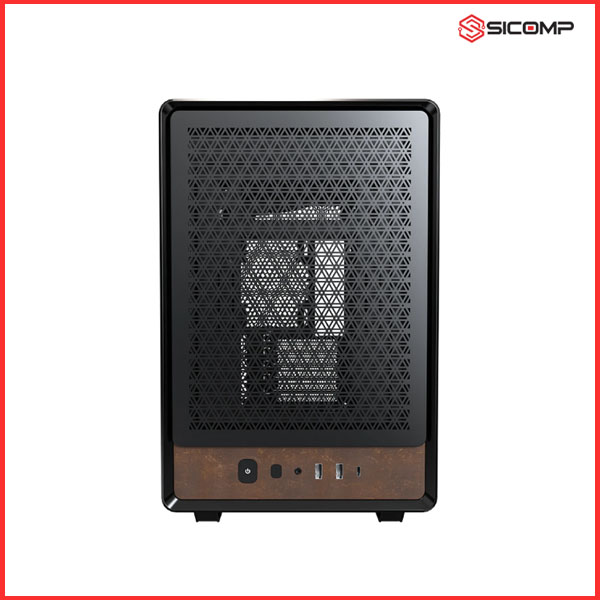 VỎ CASE MONTECH HERITAGE BLACK (M-ATX/MINI TOWER/MÀU ĐEN), Picture 3