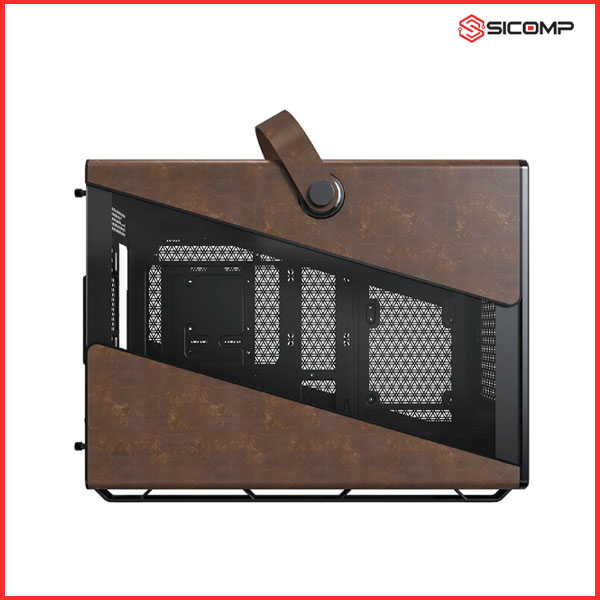 VỎ CASE MONTECH HERITAGE BLACK (M-ATX/MINI TOWER/MÀU ĐEN), Picture 4