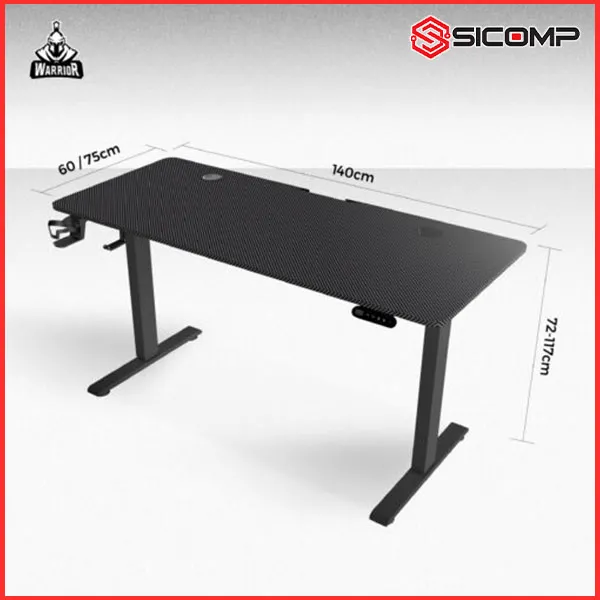 BÀN NÂNG HẠ WARRIOR – PALADIN SERIES – WGT605 BLACK, Picture 3