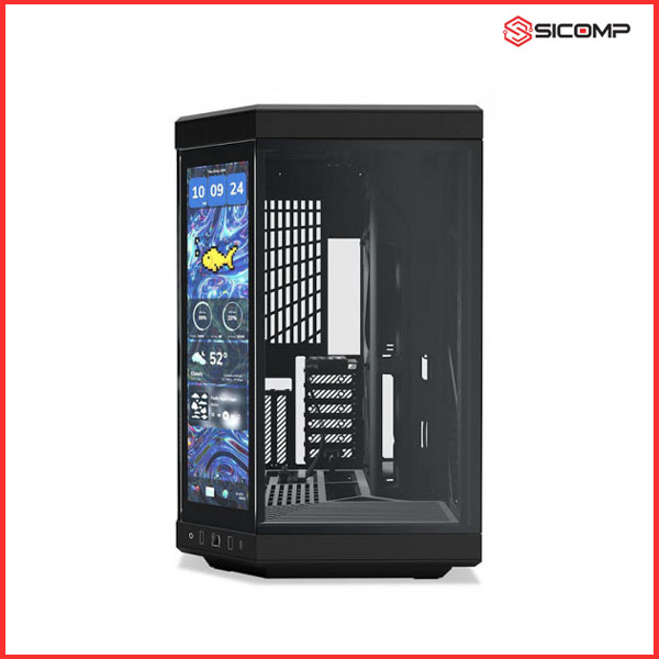 VỎ CASE HYTE Y70 TOUCH INFINITE CASE (PITCH BLACK) (CS-HYTE-Y70TI-BB), Picture 2