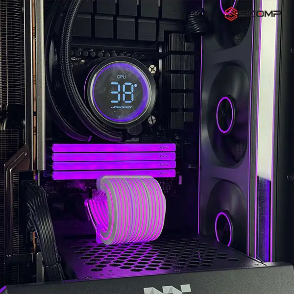 PC GAMING AMD SICOMP ( RYZEN 7 7700 / ASUS TUF GAMING B650M-E WF / RX 7700XT), Picture 6