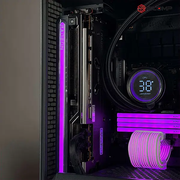 PC GAMING AMD SICOMP ( RYZEN 7 7700 / ASUS TUF GAMING B650M-E WF / RX 7700XT), Picture 7