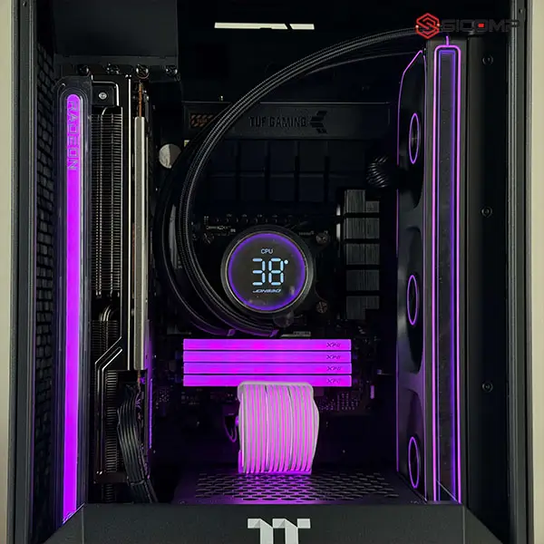 PC GAMING AMD SICOMP ( RYZEN 7 7700 / ASUS TUF GAMING B650M-E WF / RX 7700XT), Picture 8