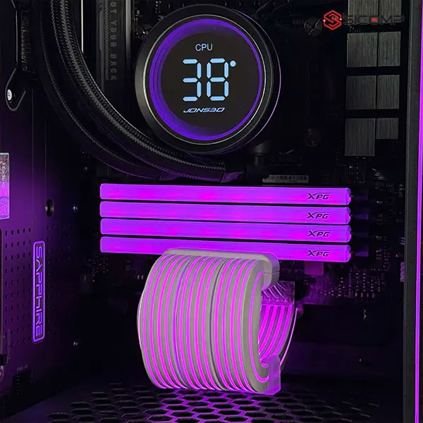 PC GAMING AMD SICOMP ( RYZEN 7 7700 / ASUS TUF GAMING B650M-E WF / RX 7700XT), Picture 4