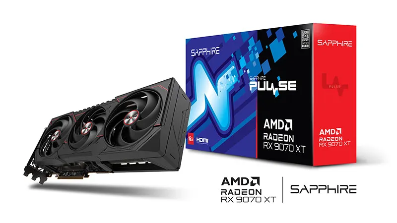 CARD MÀN HÌNH SAPPHIRE PULSE RX 9070 XT GAMING 16GB