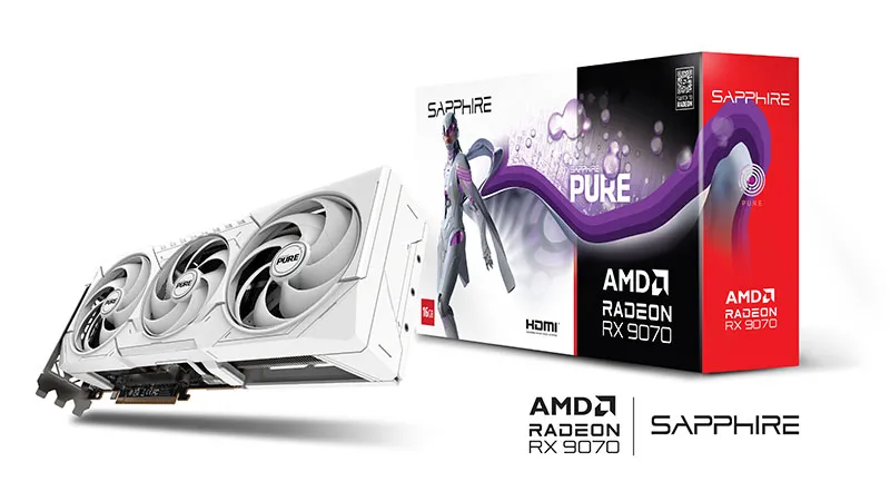 CARD MÀN HÌNH SAPPHIRE PULSE RX 9070 GAMING 16GB
