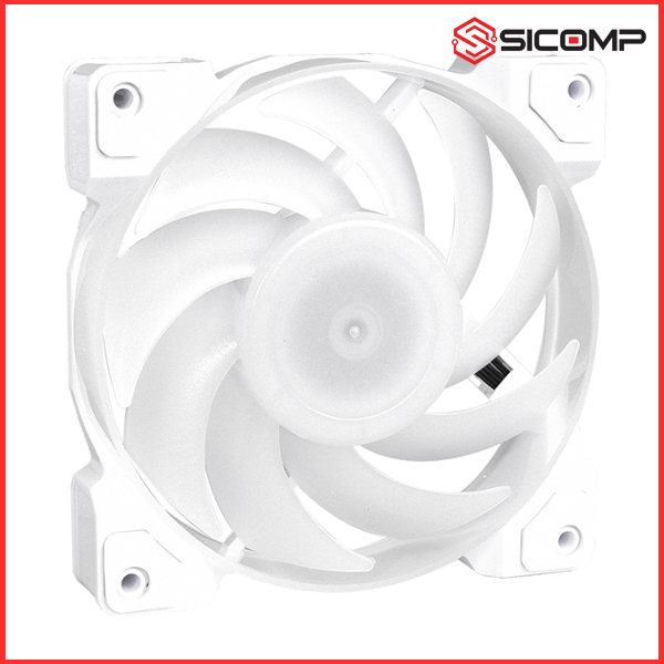 FAN CASE ID COOLING DF-12025-ARGB TRIO SNOW 3PCS PACK, Picture 3