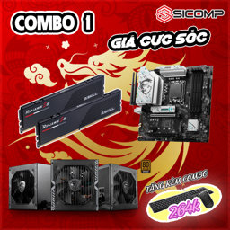 Picture of [KHUYẾN MÃI] COMBO 1 - B760M GAMING PLUS WIFI | 32GB RAM | 650W 80+ BRONZE