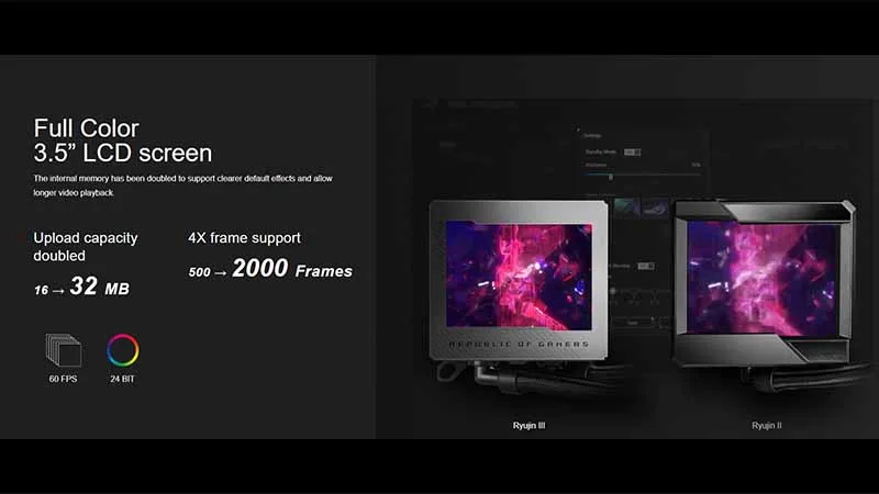 TẢN NHIỆT NƯỚC AIO ASUS ROG RYUJIN III 240 ARGB