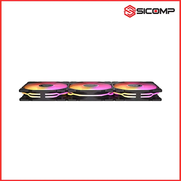 FAN TẢN NHIỆT ASUS TUF GAMING TR120 ARGB FAN - TRIPLE PACK (PACK 3 FAN ARGB 120MM), Picture 2