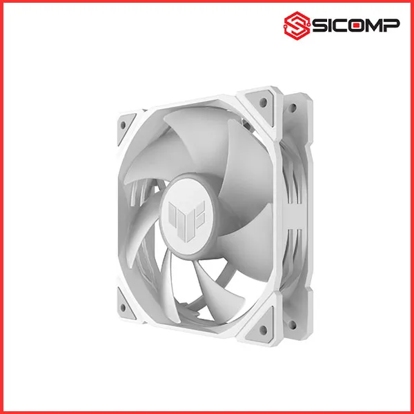 FAN TẢN NHIỆT ASUS TUF GAMING TR120 ARGB FAN - TRIPLE PACK WHITE (PACK 3 FAN ARGB 120MM), Picture 5