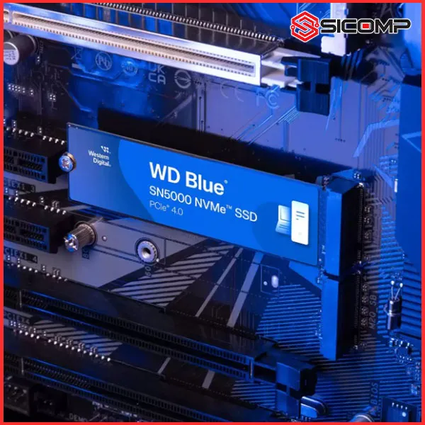 Ổ CỨNG SSD WESTERN DIGITAL BLUE SN5000 500GB NVME PCIE GEN4 X4 WDS500G4B0E (ĐỌC: 5000 MB/s | GHI : 4000 MB/s), Picture 3