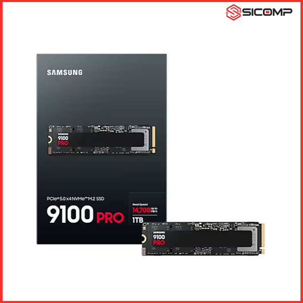 Ổ CỨNG SSD SAMSUNG 9100 PRO 1TB M2 PCIE GEN 5.0 x 4 (ĐỌC: 14.700MB/s; 13.300 MB/s), Picture 2