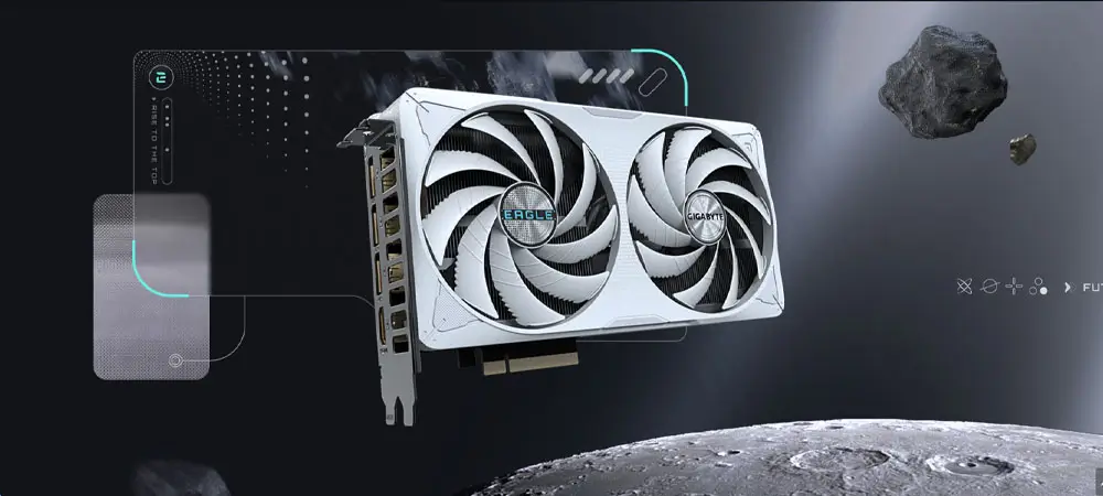 Card màn hình Gigabyte Geforce RTX 5060Ti Eagle OC ICE