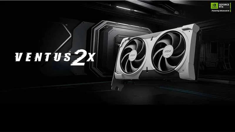 CARD MÀN HÌNH MSI GEFORCE RTX 5060 TI 8G VENTUS 2X OC PLUS