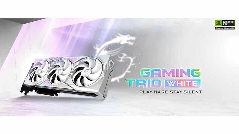 CARD MÀN HÌNH MSI GEFORCE RTX 5060 TI 8G GAMING TRIO WHITE